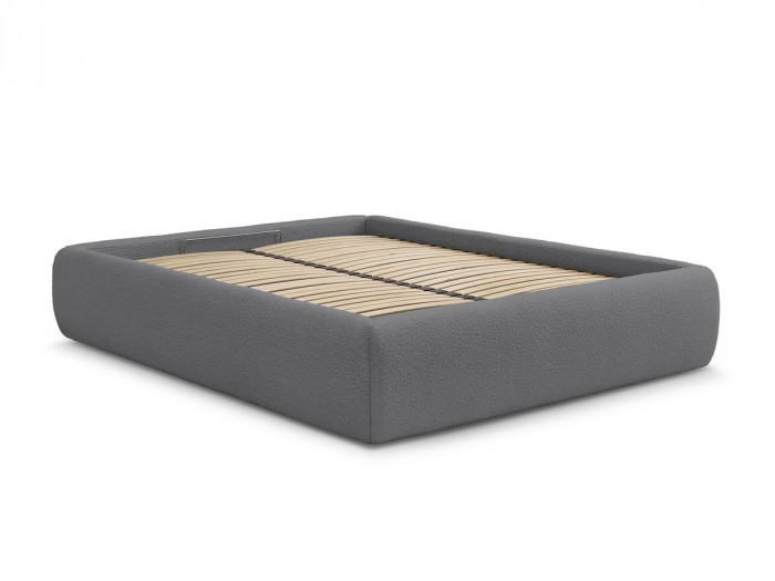 Sommier coffre INERA tissu bouclette