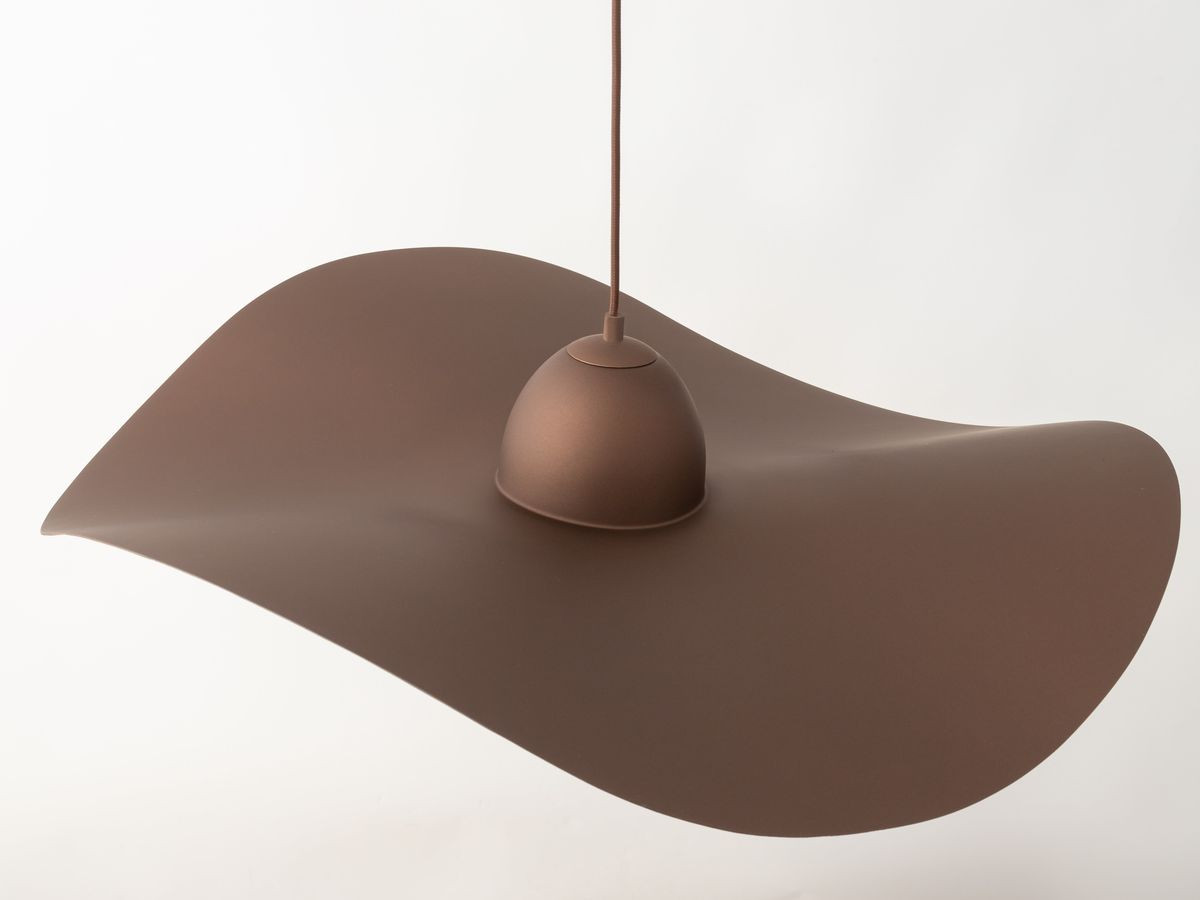 KIRAN tweekleurige bruine stalen kroonluchter