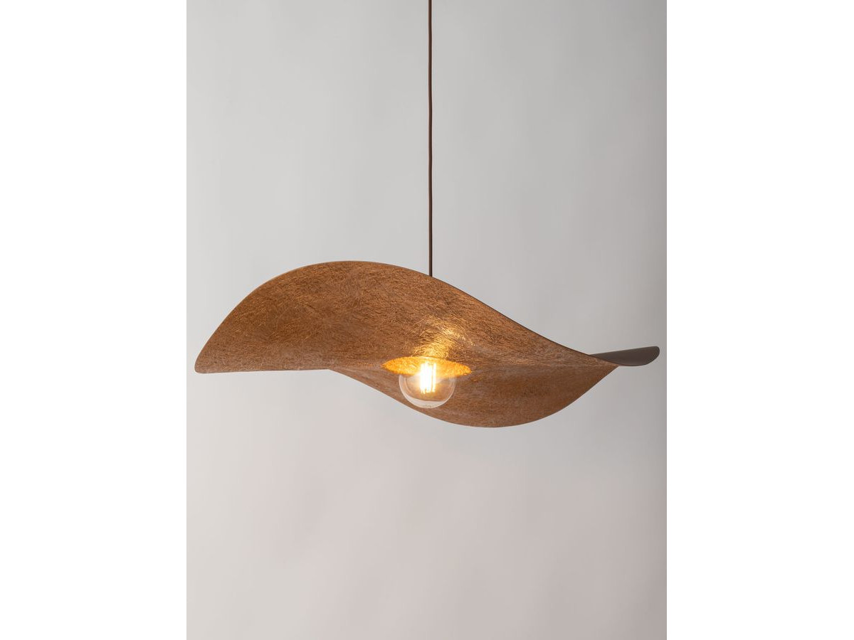 KIRAN tweekleurige bruine stalen kroonluchter