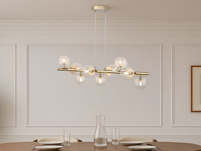 Lustre TYA en acier