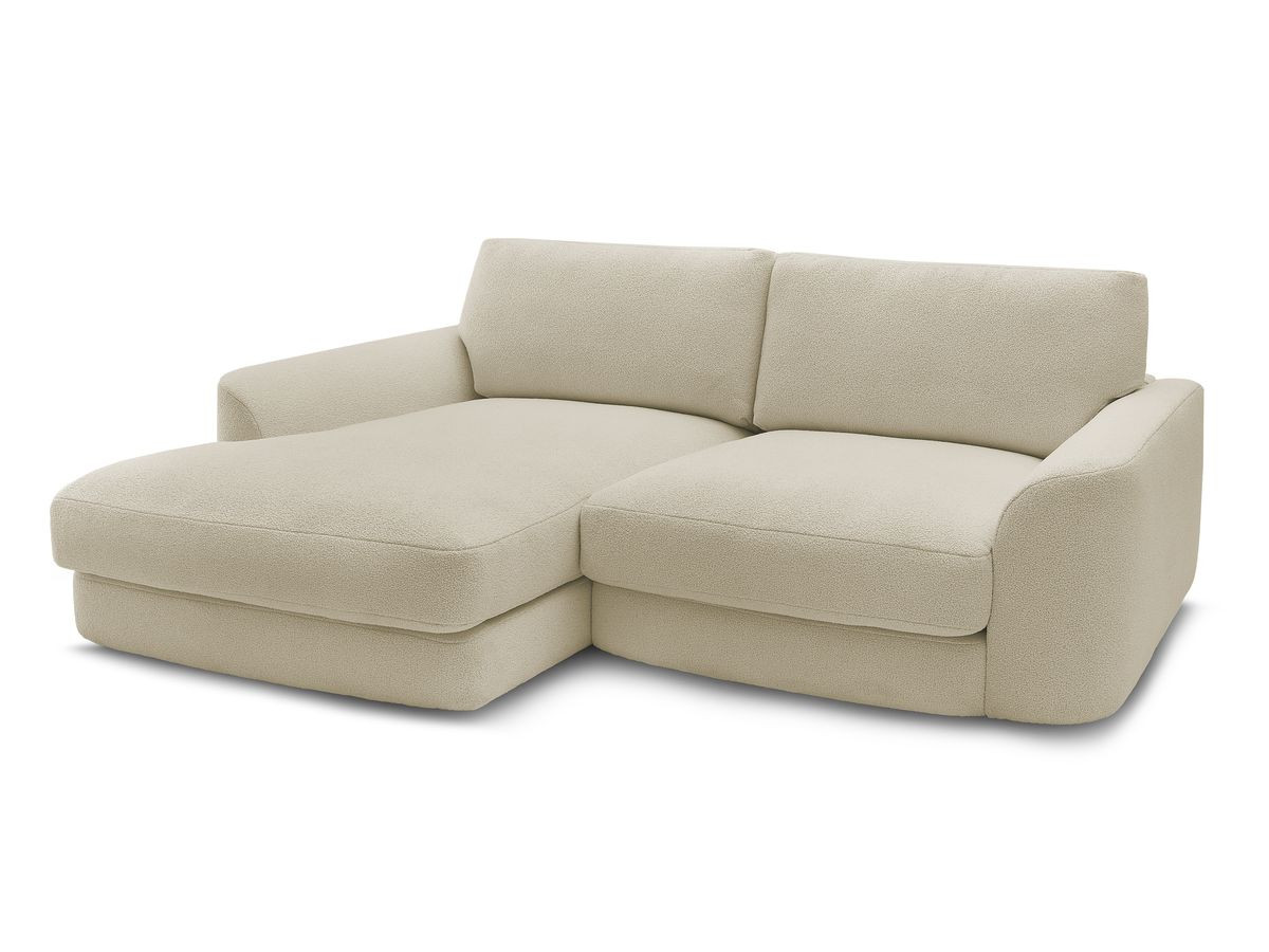 leonore vaste hoekbank in badstof gekleurd beige