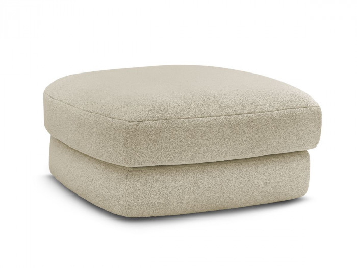 Pouf LEONORE tissu bouclette