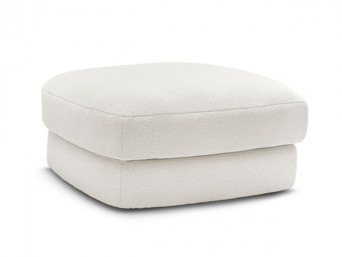 Pouf LEONORE tissu bouclette