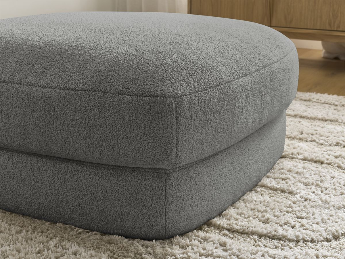 LEONORE poef in badstof