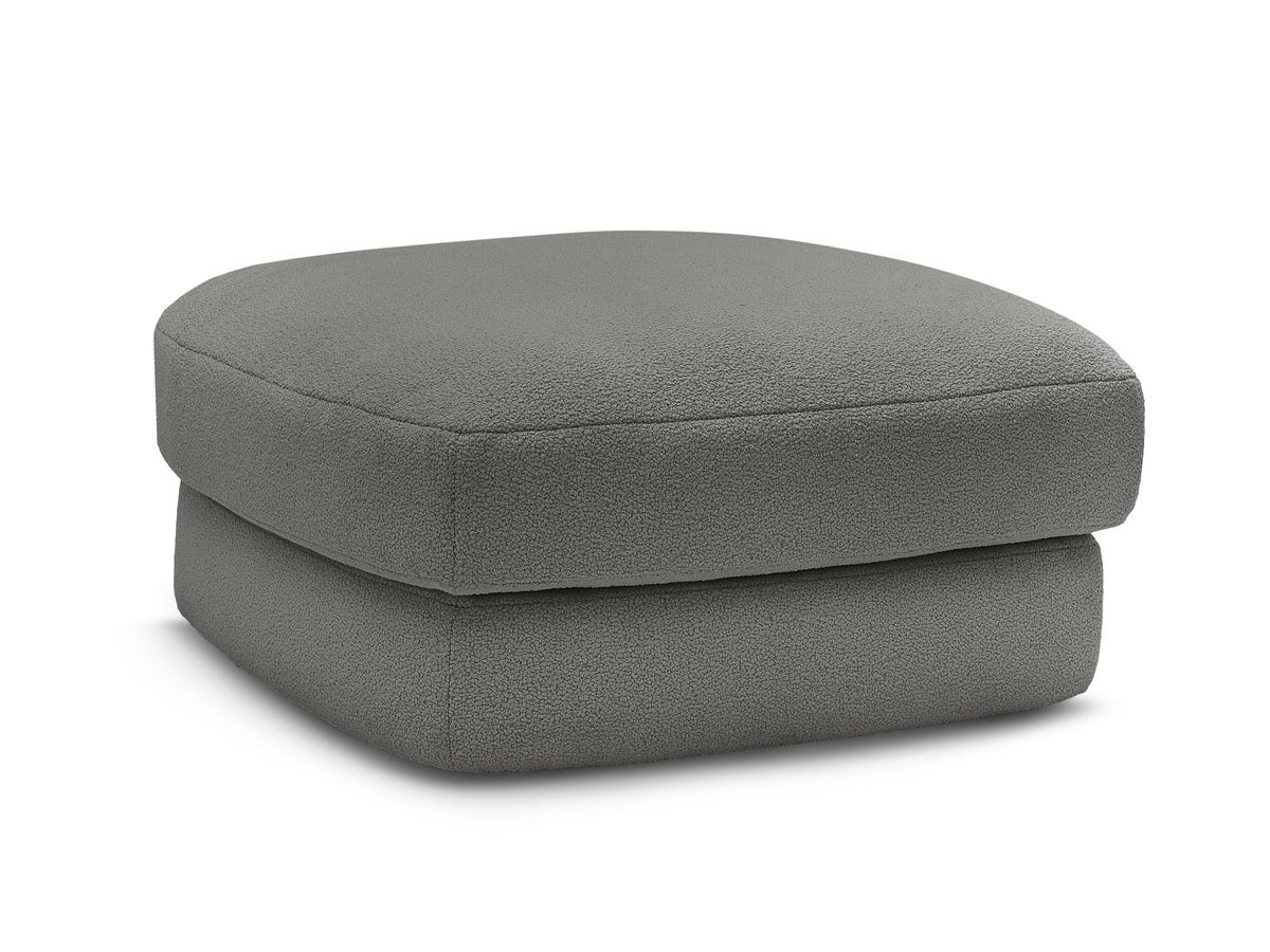 Pouf LEONORE tissu bouclette