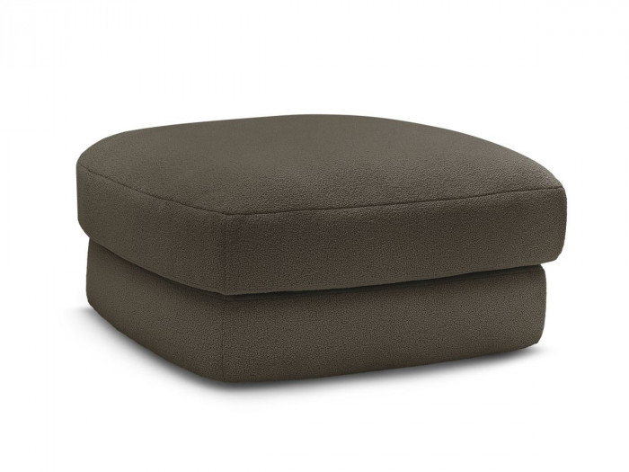 Pouf LEONORE tissu bouclette