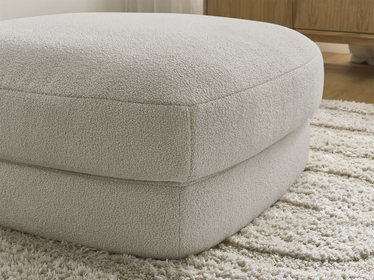 LEONORE poef in badstof