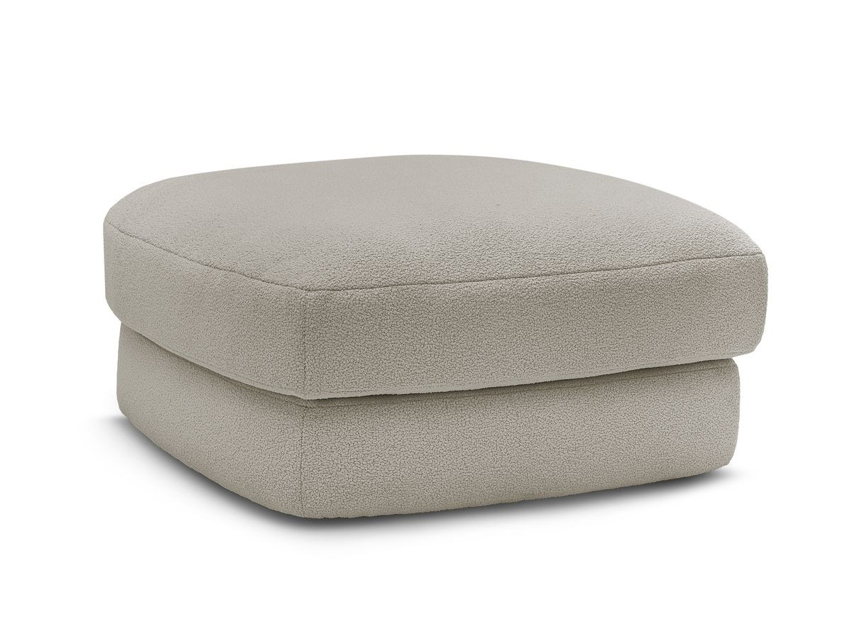 leonore poef in badstof gekleurd wrat