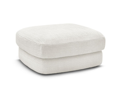 Pouf LEONORE tissu texturé