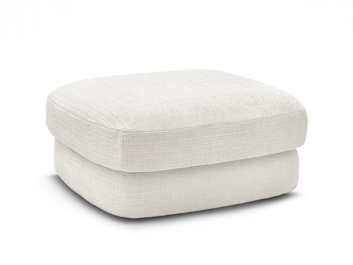 Pouf LEONORE tissu texturé