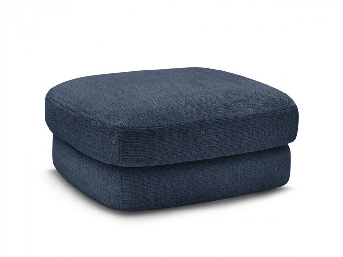 Pouf LEONORE tissu texturé
