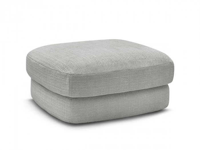 Pouf LEONORE tissu texturé