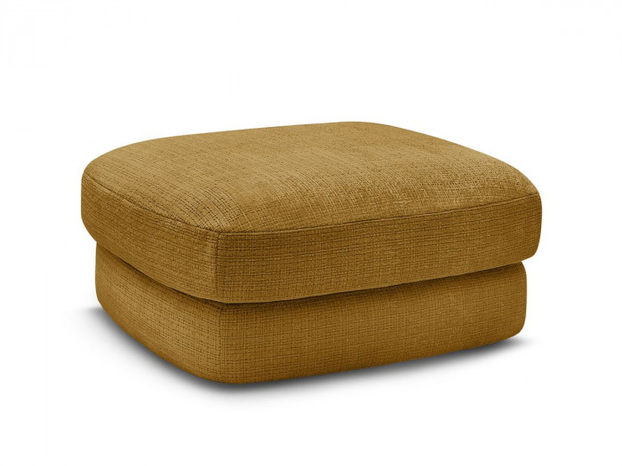 Pouf LEONORE tissu texturé
