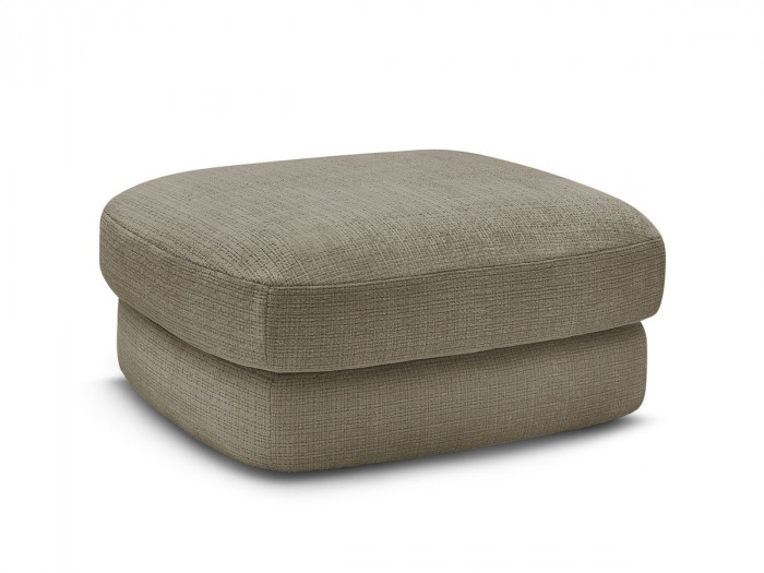 Pouf LEONORE tissu texturé