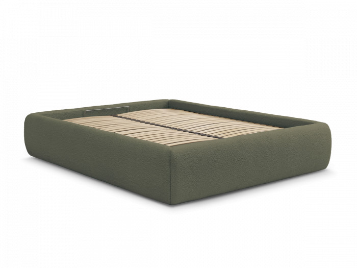 Sommier coffre INERA tissu bouclette