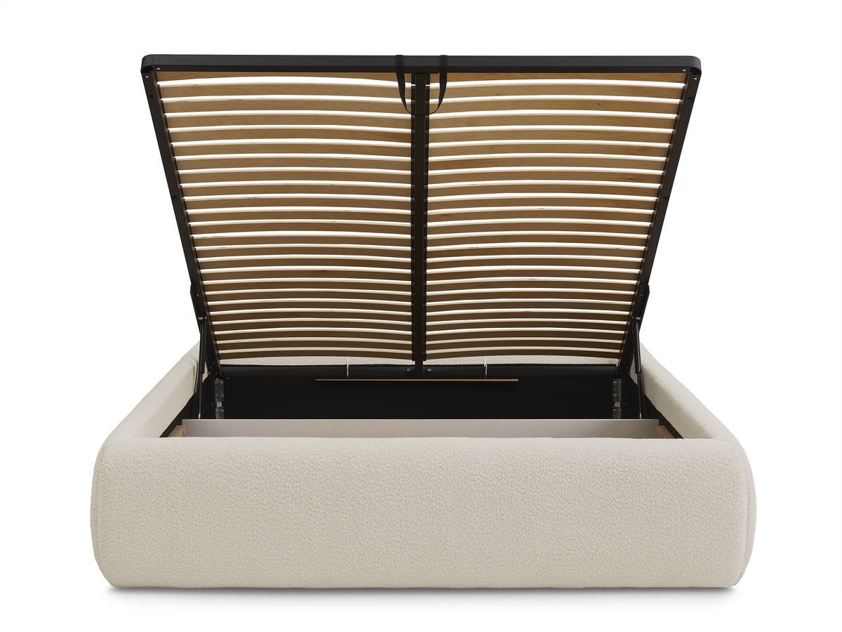 INERA opbergboxspring in badstof