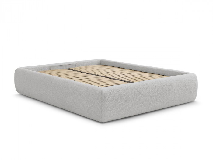 Sommier coffre INERA tissu bouclette