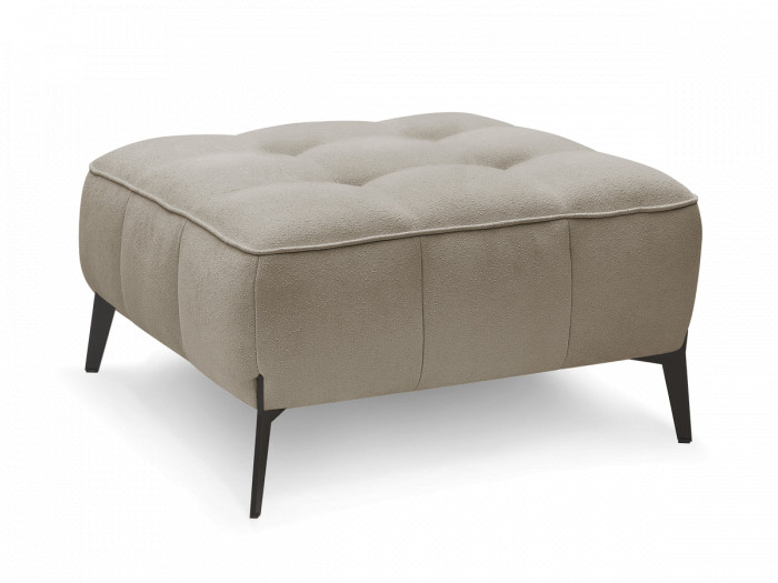 Pouf ANIS tissu texturé