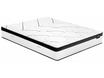 Matelas hybride MON AMOUR 30 cm ressorts ensachés + mémoire de forme
