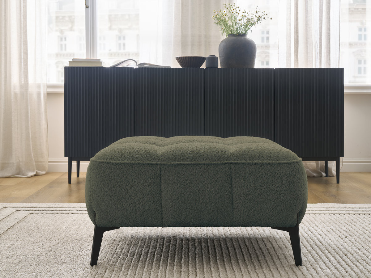 Pouf ANIS bouclette vert — vue 4