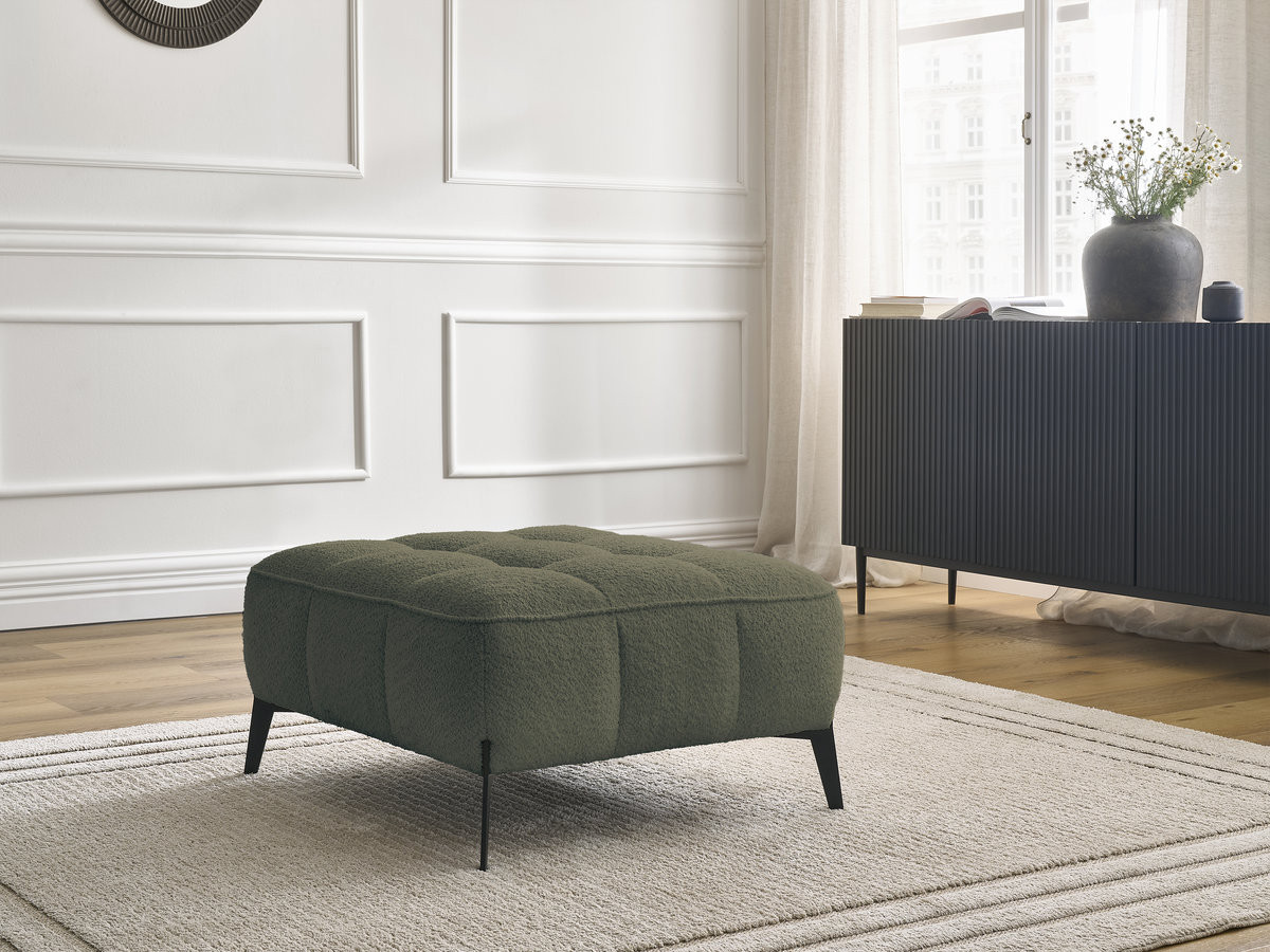 Pouf ANIS bouclette vert — vue 5