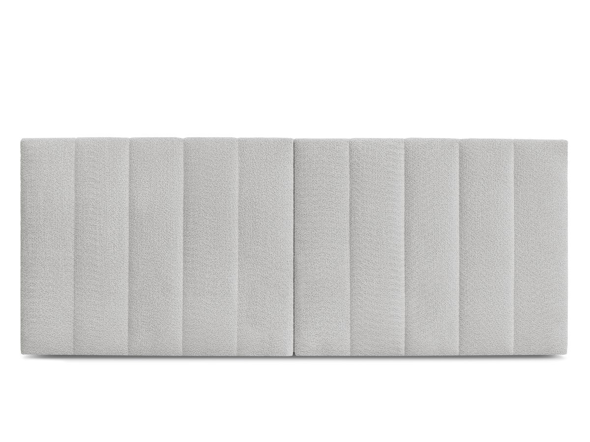 Tête de lit TIMO bouclette gris