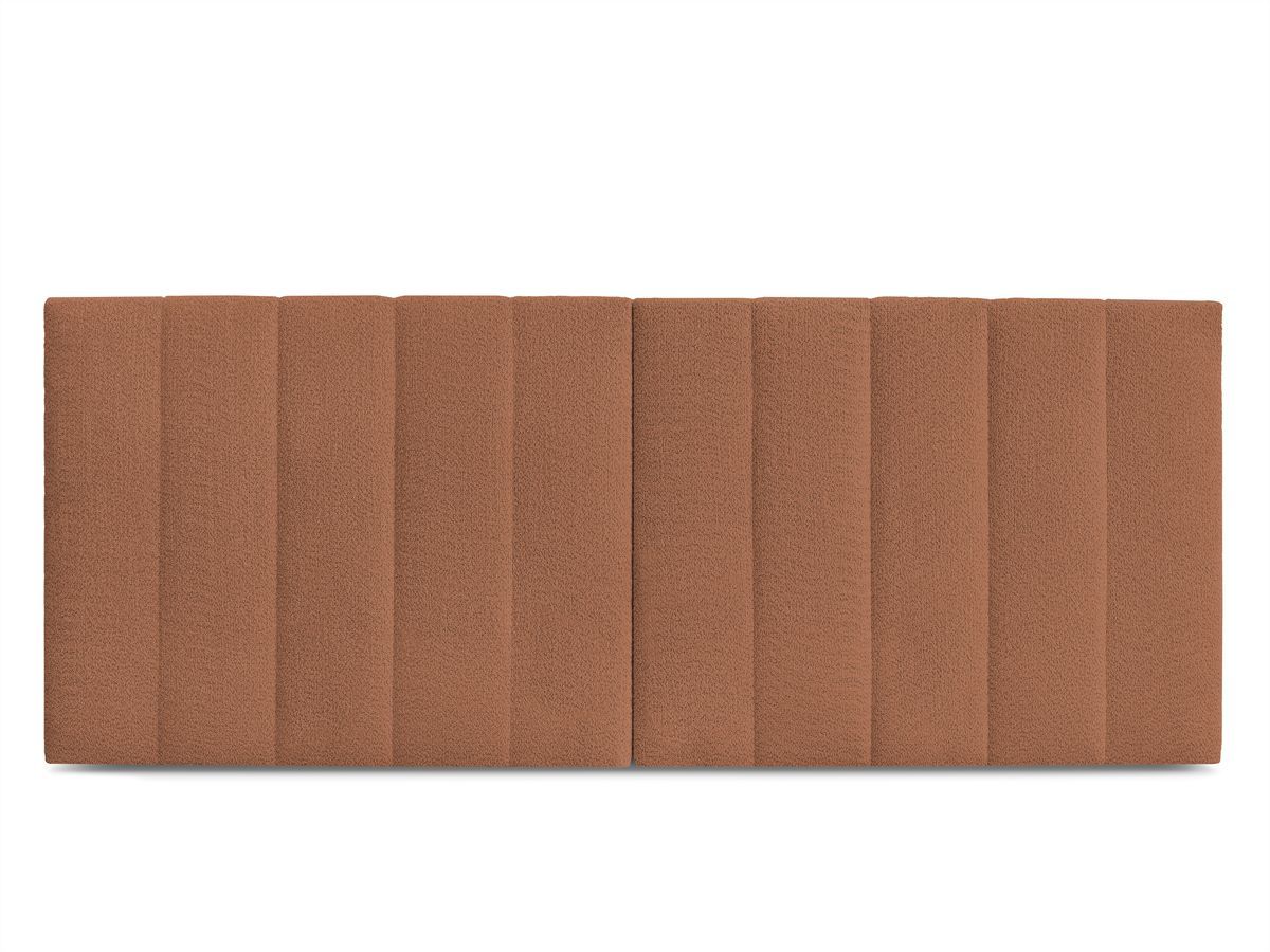 Tête de lit TIMO bouclette orange