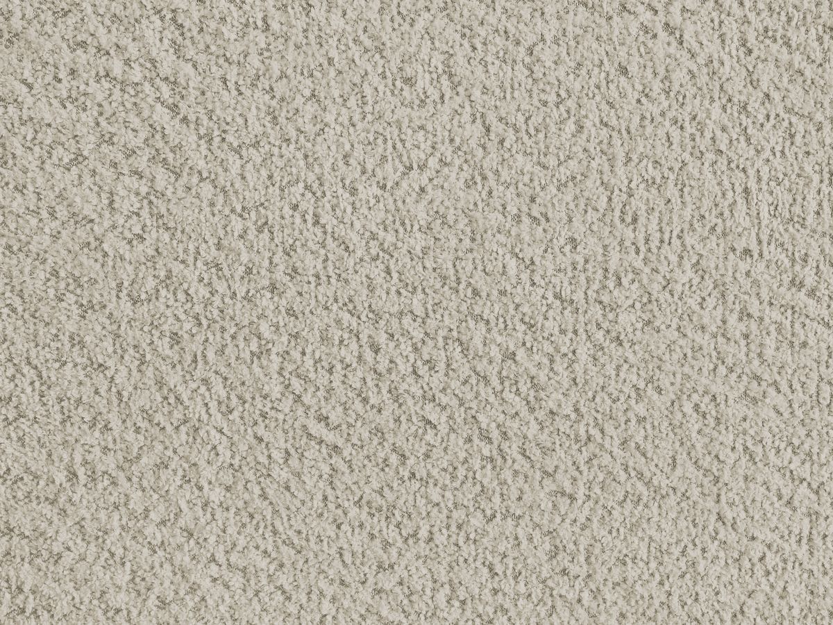 Lit IMERI tissu bouclette avec lattes massives