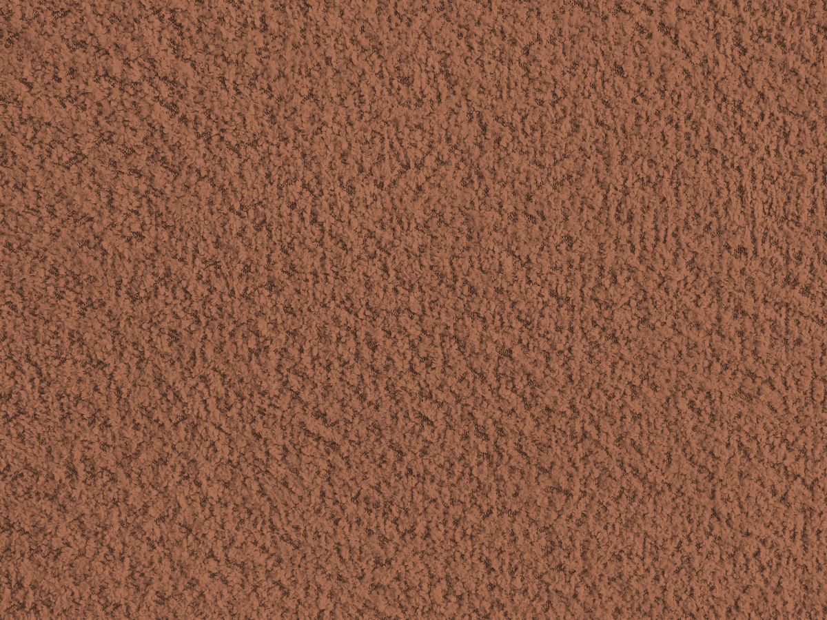 Lit IMERI tissu bouclette avec lattes massives