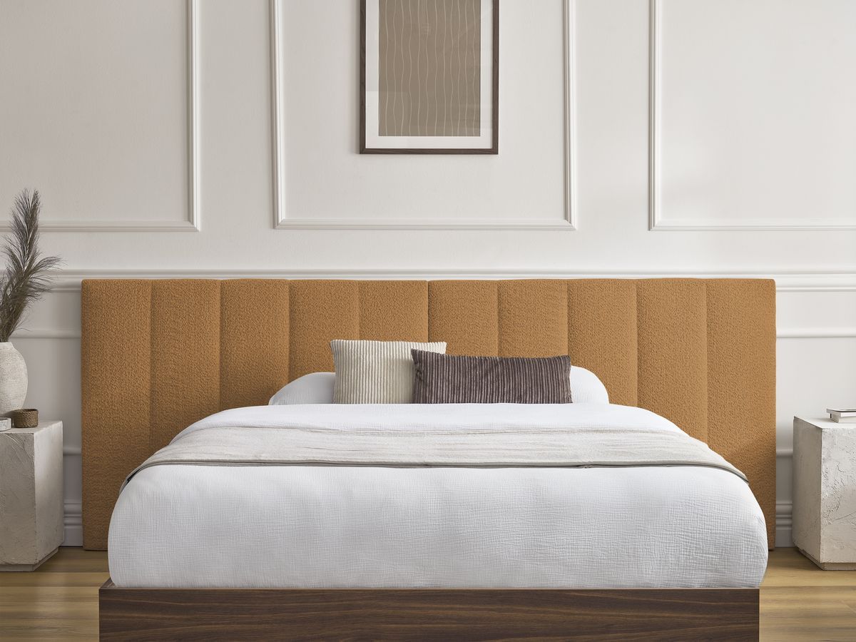 TIMO donkerhouten bed met massieve lattenbodem
