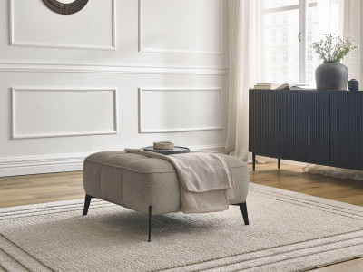 Pouf ANIS tissu bouclette