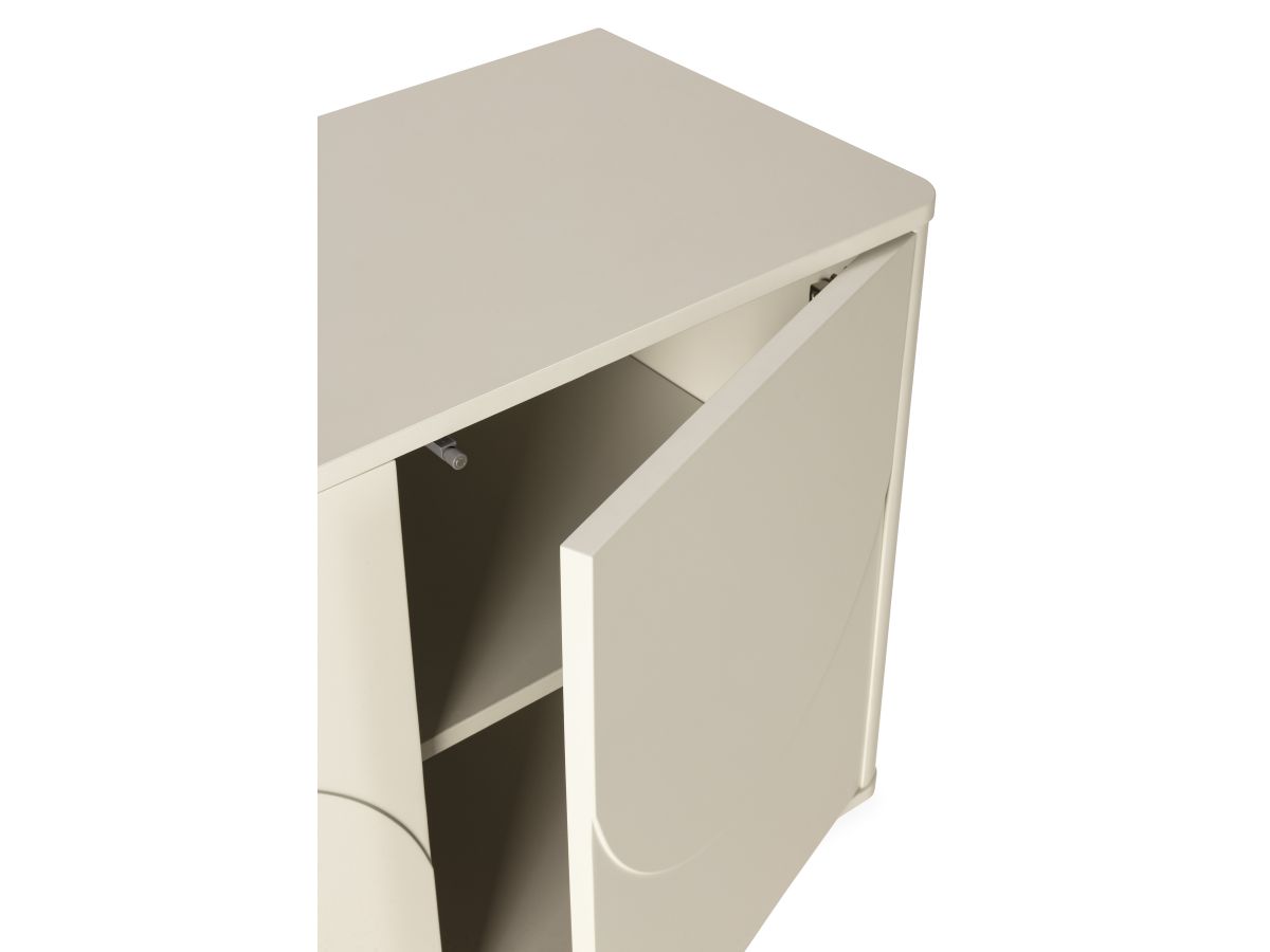 Buffet 4 portes 180 cm ESTEBAN formes géométriques