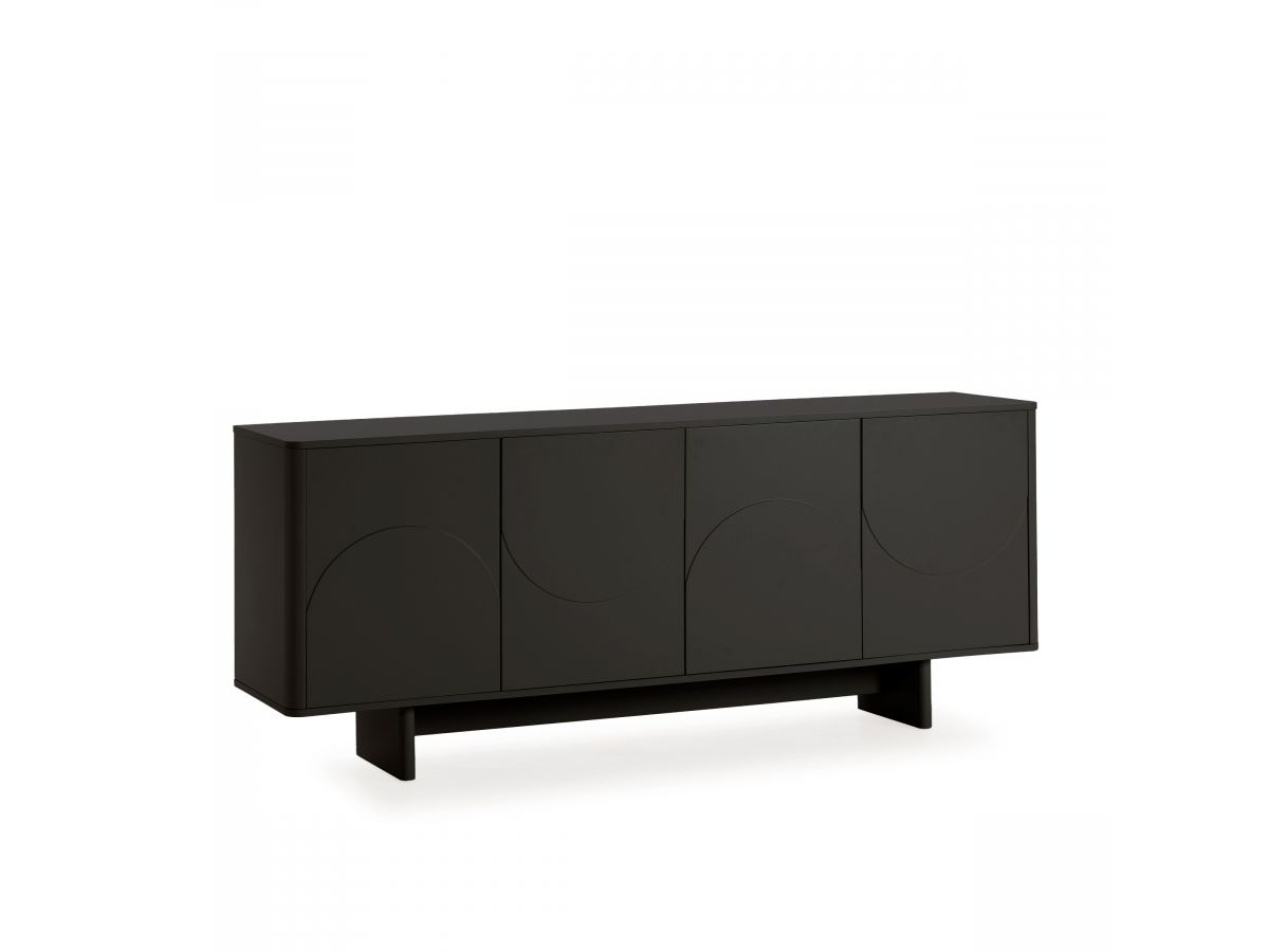 ESTEBAN 4-deurs dressoir 180 cm geometrische vormen