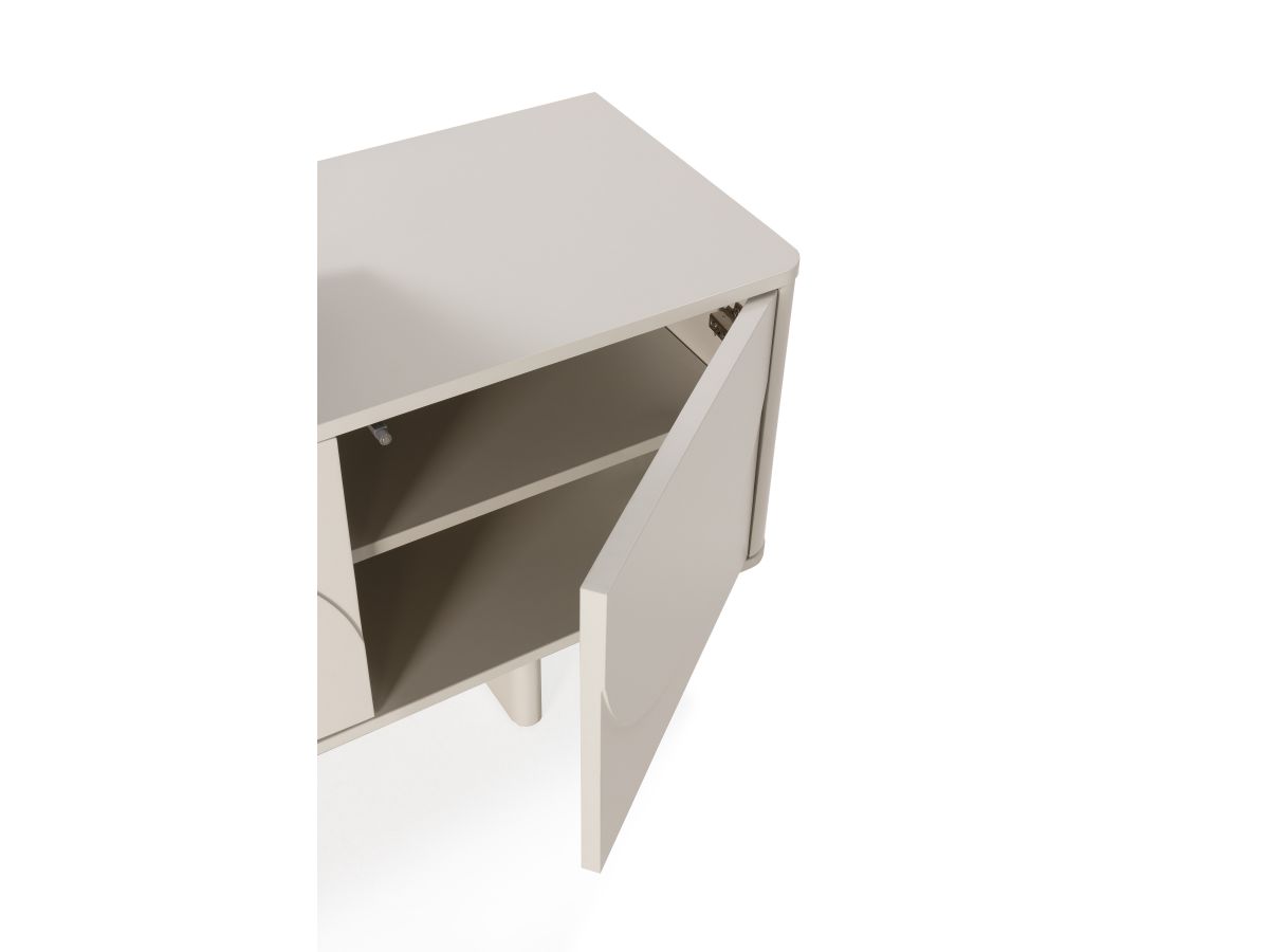 ESTEBAN 4-deurs tv-meubel 180 cm geometrische vormen