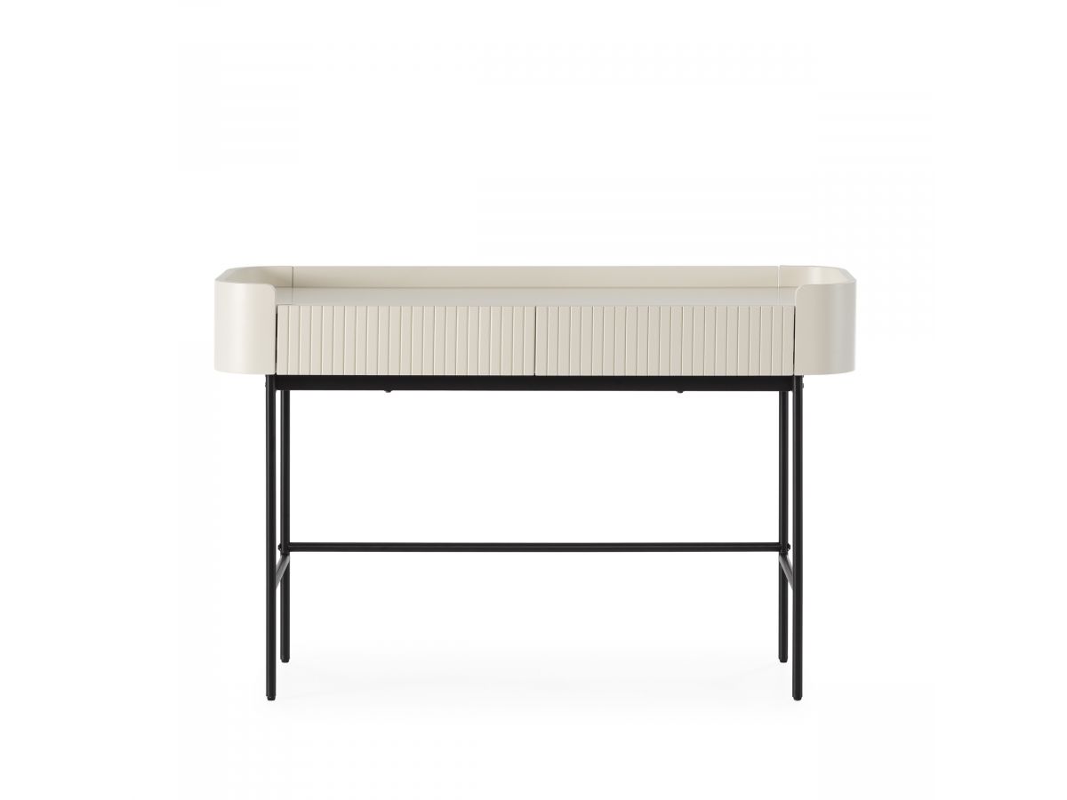 JAY 120 cm consoletafel met 2 laden en noppeneffect