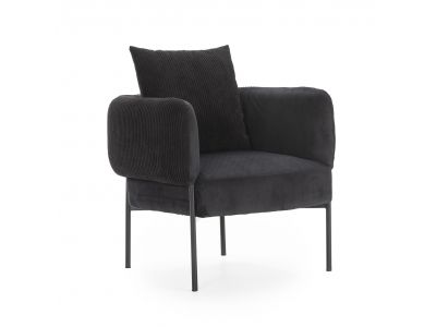 Fauteuil de table GABIN tissu velours côtelé