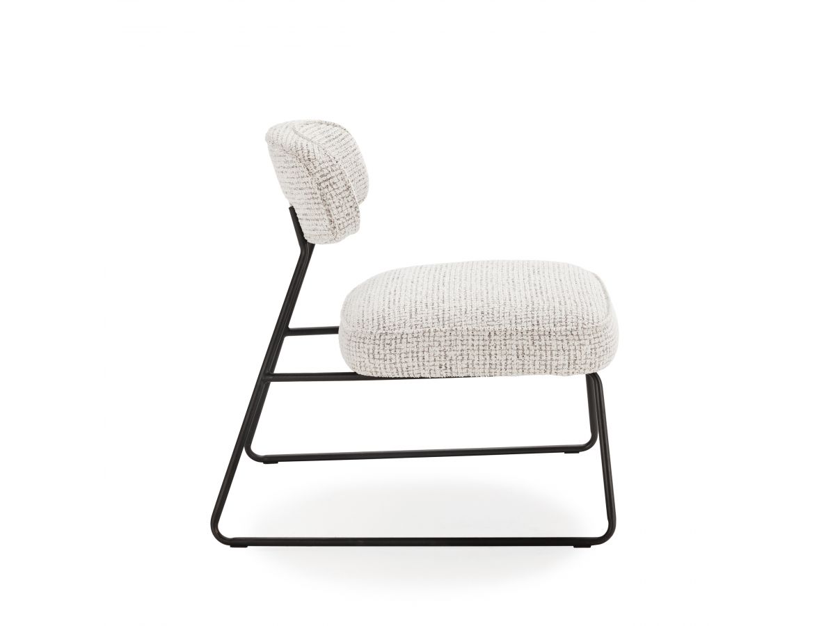 Lot de 2 fauteuils MANON bouclette beige — vue 4