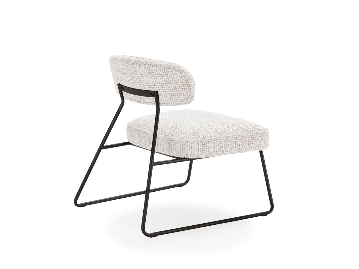 Lot de 2 fauteuils MANON bouclette beige — vue 5