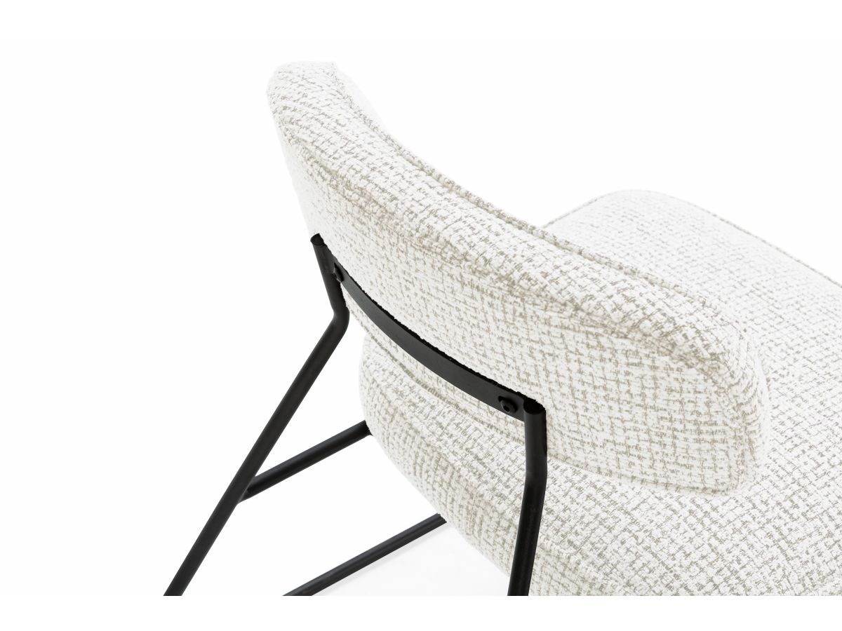 Lot de 2 fauteuils MANON bouclette beige — vue 6