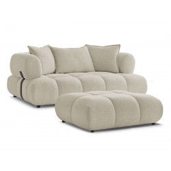 Droit fixe + pouf