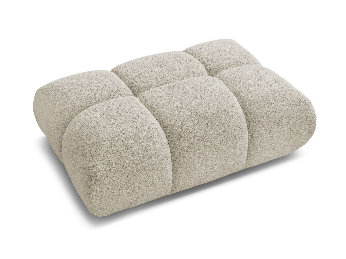 Pouf ALYA tissu bouclette