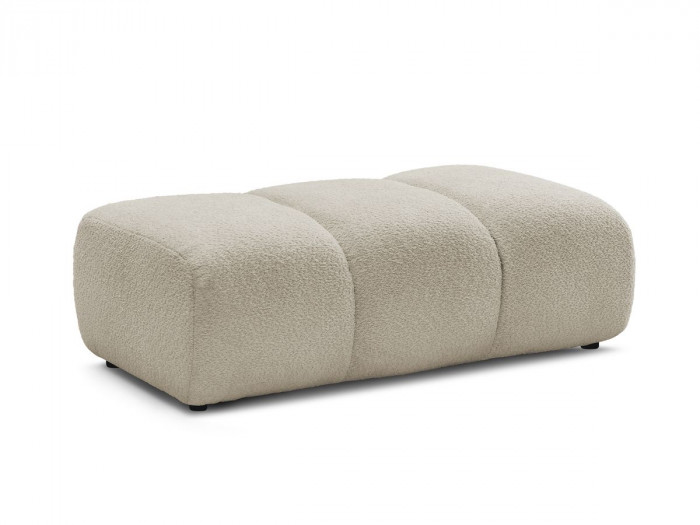 Pouf PAMIRA tissu bouclette