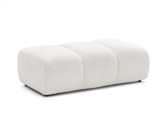 Pouf PAMIRA tissu bouclette