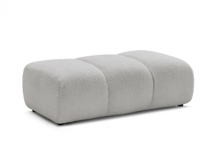Pouf PAMIRA tissu bouclette