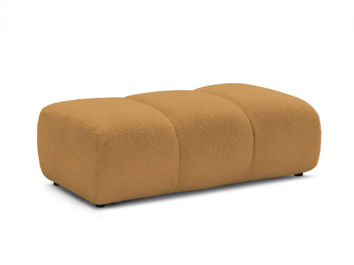 Pouf PAMIRA tissu bouclette