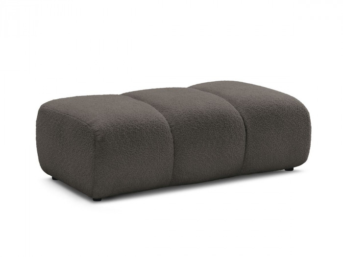 Pouf PAMIRA tissu bouclette