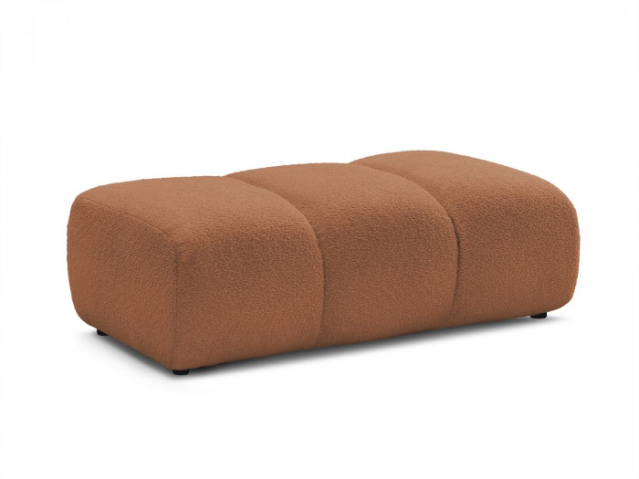 Pouf PAMIRA tissu bouclette