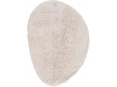 Tapis poils long COLBY forme organique uni