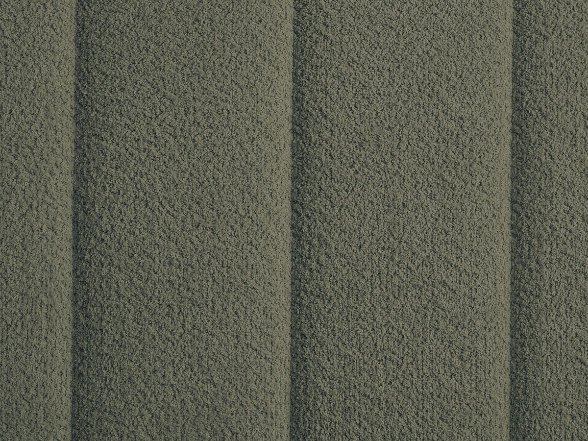 Tête de lit TIMO bouclette vert — vue 4