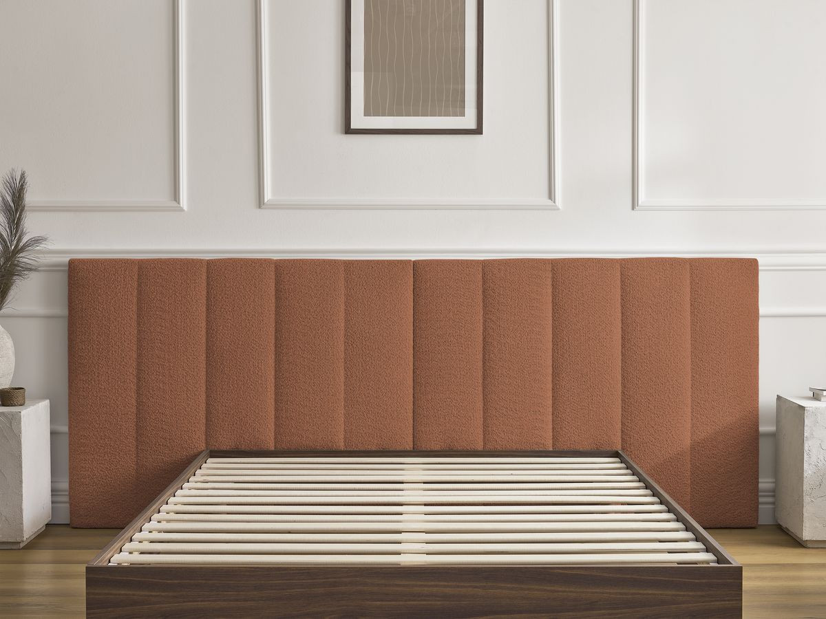 TIMO donkerhouten bed met massieve lattenbodem